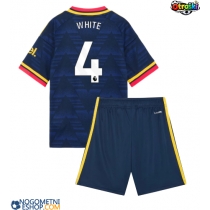 Otroški Nogometni dresi Arsenal Ben White #4 Gostujoči 2026-27 Kratek Rokav (+ Kratke hlače)